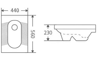 Комплект SantiLine SL-5040+SL-05 чаша Генуя с бачком скрытого монтажа и клавишей смыва чёрный матовый